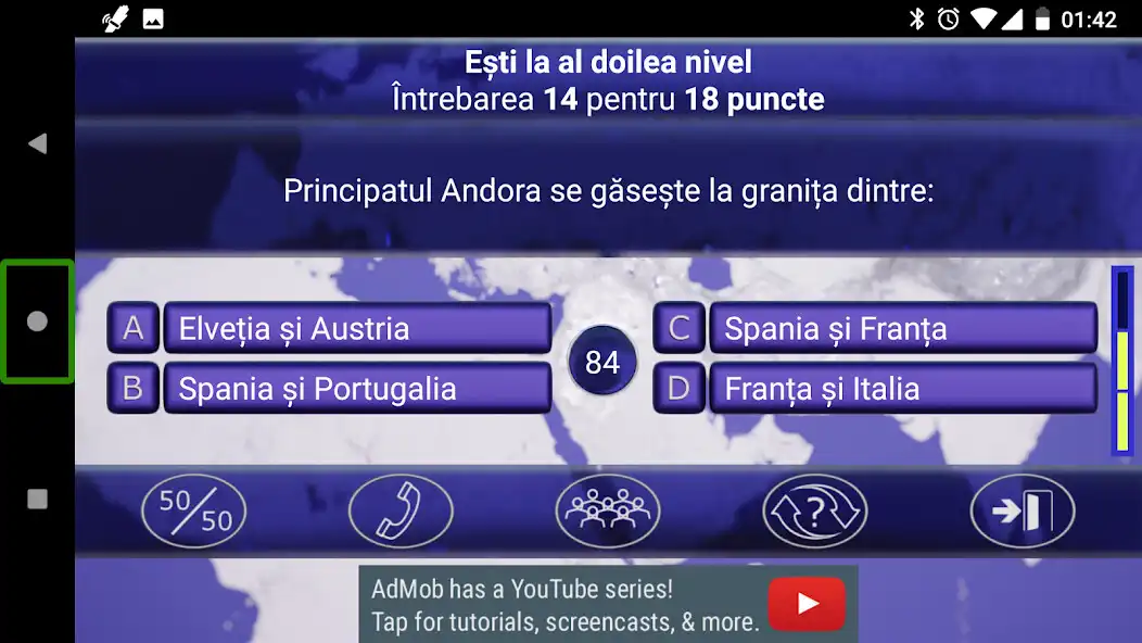 Play Cultură generală, Fii deștept! as an online game Cultură generală, Fii deștept! with UptoPlay