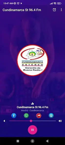 Play Cundinamarca St 96.4 Fm as an online game Cundinamarca St 96.4 Fm with UptoPlay