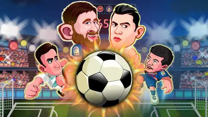 Play Cup 2018 Russia world Football Puppet Head Soccer