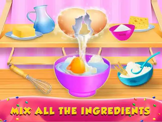 Play Cupcake Bakery Shop - Kids Food Maker Games