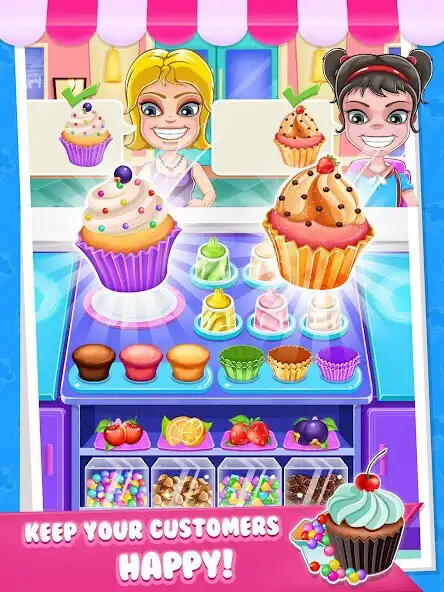 Play Cupcake Baking Girl Chef Games as an online game Cupcake Baking Girl Chef Games with UptoPlay