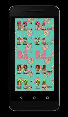 Play Cup Cake Clock Live Wallpaper