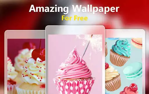 Play Cupcake Live Wallpaper