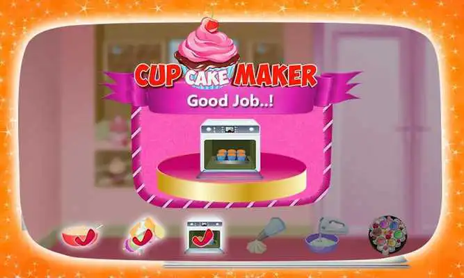 Play Cupcake Maker  Cooking Chef
