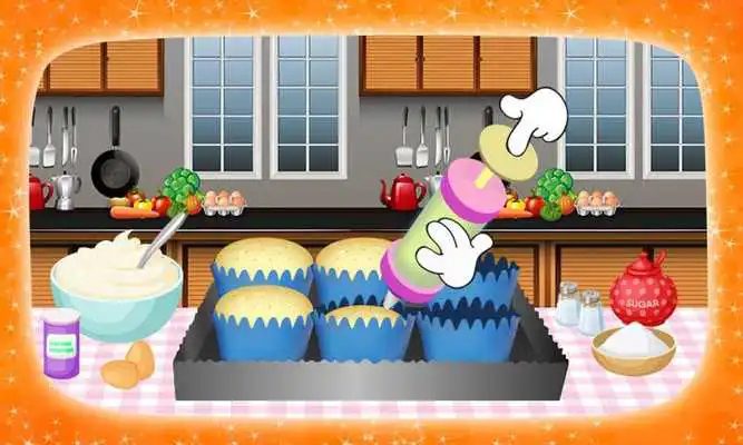 Play Cupcake Maker  Cooking Chef