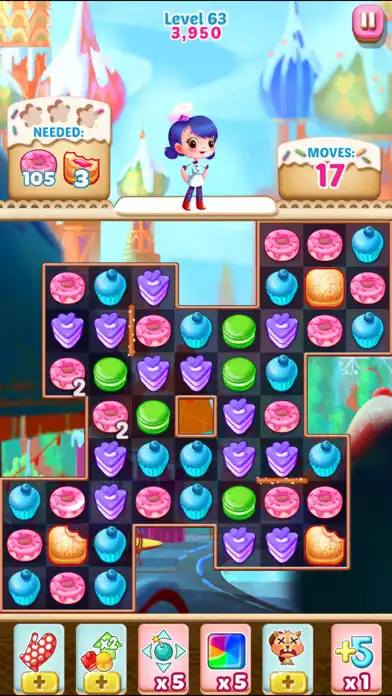 Play Cupcake Mania™ as an online game Cupcake Mania™ with UptoPlay