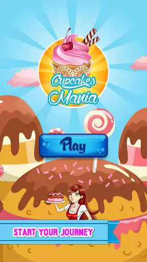 Play Cupcakes Mania  - Match Three Game as an online game Cupcakes Mania  - Match Three Game with UptoPlay