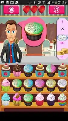 Play Cupcakes Shop Find Pairs Game