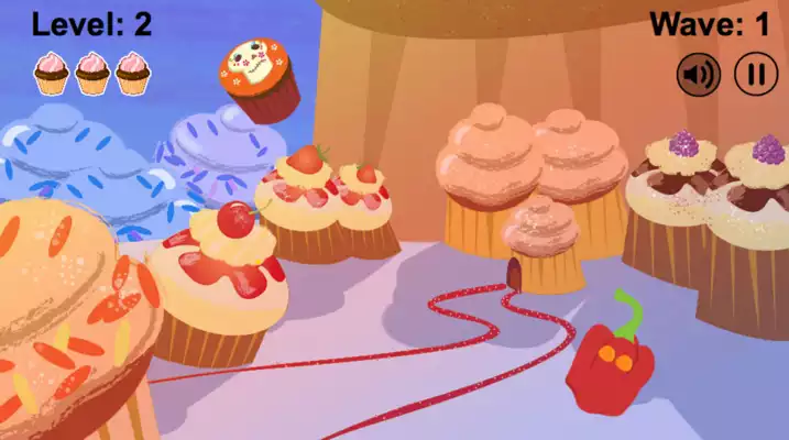 Play Cupcakes vs. Veggies