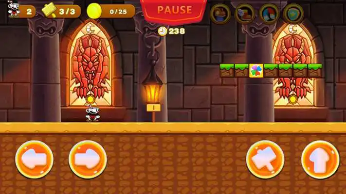 Play cuphead Mysterious Castle fun World Mugman