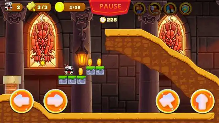 Play cuphead Mysterious Castle fun World Mugman