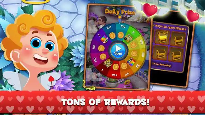 Play Cupid Bingo: Valentines Day Love Story