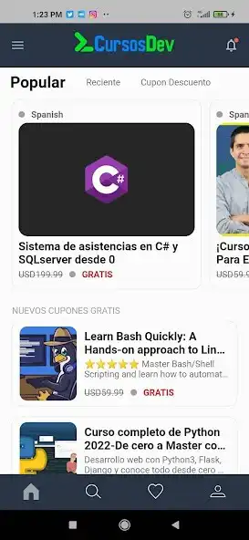 Play Cupones Udemy - Cursosdev as an online game Cupones Udemy - Cursosdev with UptoPlay