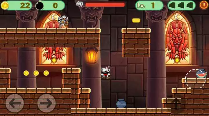 Play cup on head: Adventure Game and World Mugman