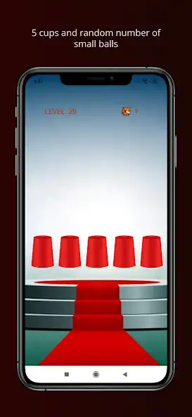 Play Cups  Ball - Three Card Monte as an online game Cups  Ball - Three Card Monte with UptoPlay