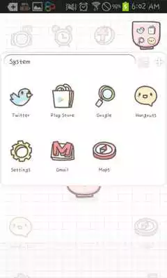 Play Cups go launcher theme