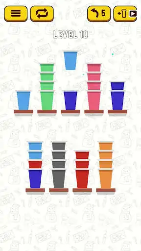 Play Cup Sort Puzzle  and enjoy Cup Sort Puzzle with UptoPlay