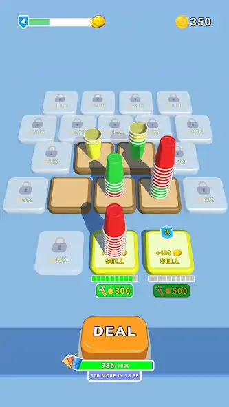 Play Cups Sort Puzzle as an online game Cups Sort Puzzle with UptoPlay
