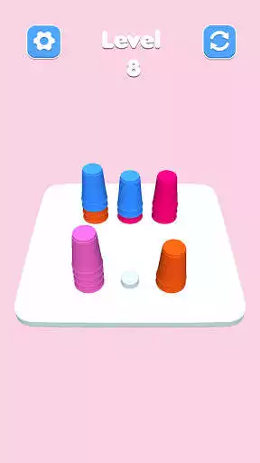 Play Cup Stacking as an online game Cup Stacking with UptoPlay
