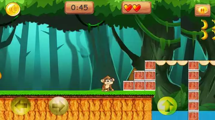Play Curious Jungle George : Monkey Run