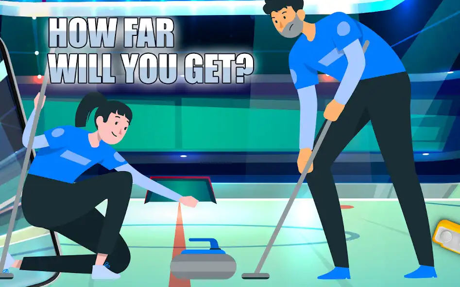 Play Curling Clicker as an online game Curling Clicker with UptoPlay