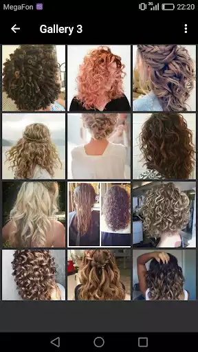 Play Curly hairstyles as an online game Curly hairstyles with UptoPlay