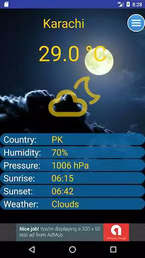 Play APK Current Pakistan Weather  and enjoy Current Pakistan Weather with UptoPlay com.pakistanweather.currentpakistanweather