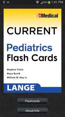 Play CURRENT Pediatrics Flash Cards