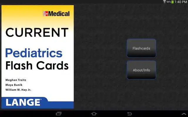 Play CURRENT Pediatrics Flash Cards