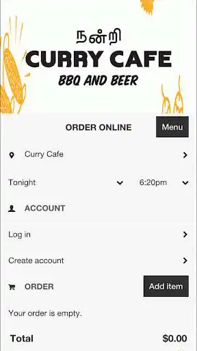 Play Curry Cafe as an online game Curry Cafe with UptoPlay