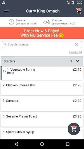 Play Curry King Omagh as an online game Curry King Omagh with UptoPlay