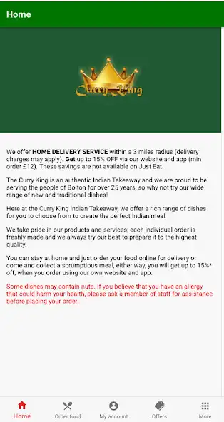 Play Curry King Takeaway Bolton  and enjoy Curry King Takeaway Bolton with UptoPlay