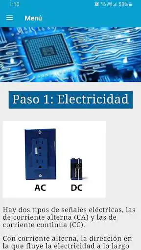 Play Curso de Electrónica Básica as an online game Curso de Electrónica Básica with UptoPlay