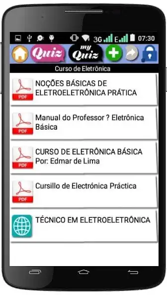 Play Curso de Eletrônica (português  and enjoy Curso de Eletrônica (português with UptoPlay