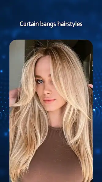 Play Curtain Bangs: Bangs Hairstyle as an online game Curtain Bangs: Bangs Hairstyle with UptoPlay