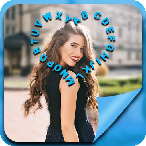 Play Curve Text Stylish On Photo - swipe type nameart APK