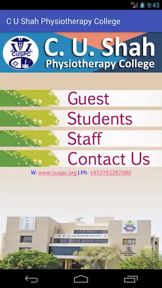 Play C. U. Shah Physiotherapy College as an online game C. U. Shah Physiotherapy College with UptoPlay