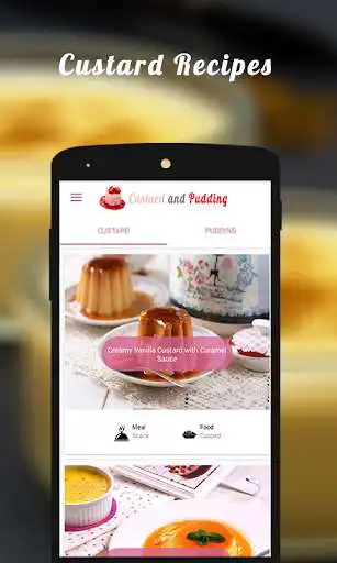 Play APK CUSTARD AND PUDDING RECIPES  and enjoy CUSTARD AND PUDDING RECIPES with UptoPlay org.contentarcade.apps.custard