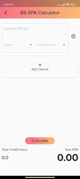 Play CUST GPA Calculator as an online game CUST GPA Calculator with UptoPlay