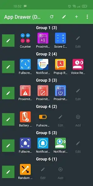 Play Custom App Drawer as an online game Custom App Drawer with UptoPlay