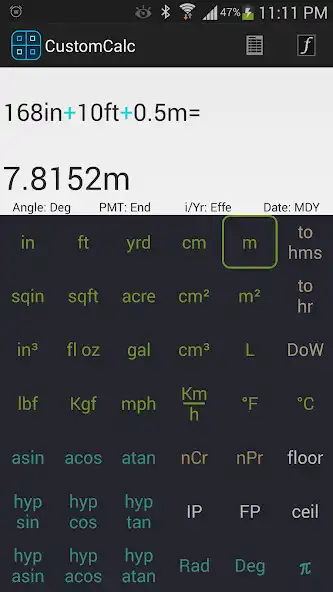 Play CustomCalc Pro Calculator as an online game CustomCalc Pro Calculator with UptoPlay