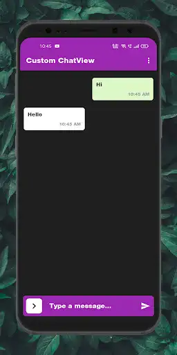 Play Custom Chat View as an online game Custom Chat View with UptoPlay
