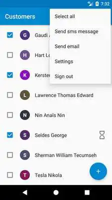 Play Customer list - Alert customers via SMS Play Customer list - Alert customers via SMS