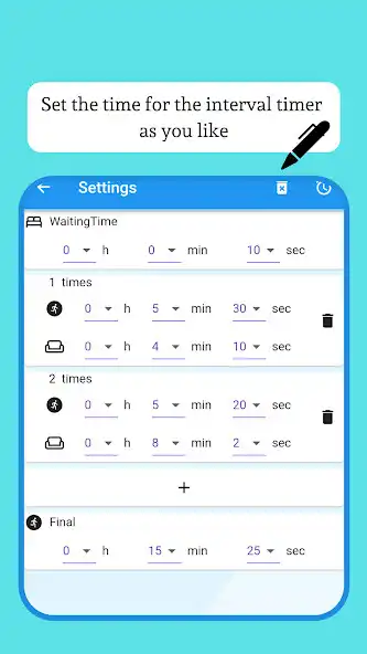 Play Customizable Interval Timer  and enjoy Customizable Interval Timer with UptoPlay