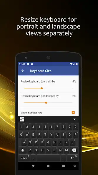 Play CustomKey Keyboard Pro as an online game CustomKey Keyboard Pro with UptoPlay