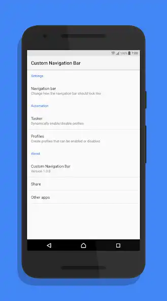 Play Custom Navigation Bar  and enjoy Custom Navigation Bar with UptoPlay