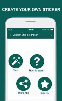Play Custom Sticker Maker For Whats-App HD - WAStickers