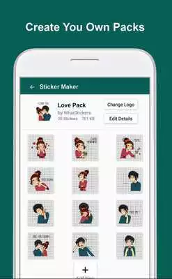 Play Custom Sticker Maker For Whats-App HD - WAStickers