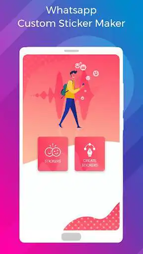 Play Custom stickers Maker for WhatsApp  and enjoy Custom stickers Maker for WhatsApp with UptoPlay