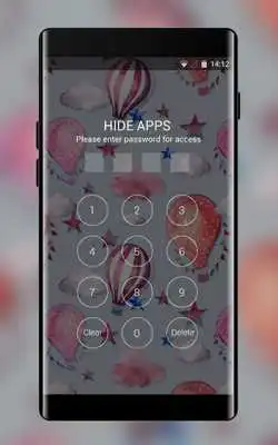 Play Cute air balloon Theme for Intex Aqua Y2